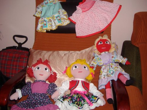 Klub dobré pohody - ruční práce Aničky Páleníkové (Smetanové) - 31.1.2008